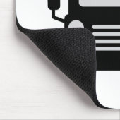 Tapis De Souris icône schoolbus (Coin)