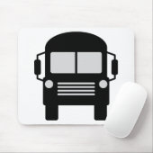 Tapis De Souris icône schoolbus (Avec souris)
