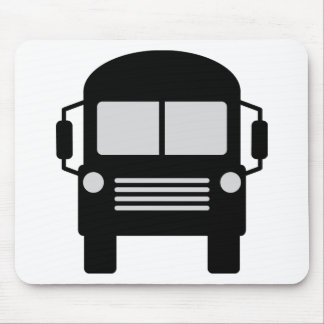 Tapis De Souris icône schoolbus