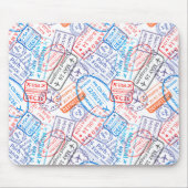 Tapis De Souris Icône Voyage (Devant)