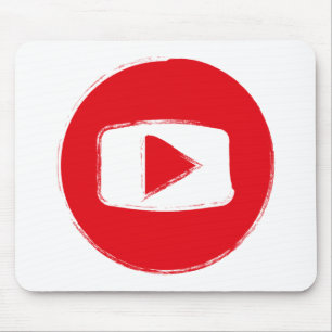 Tapis De Souris Icône YouTube