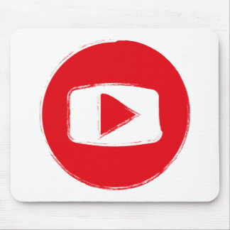 Tapis De Souris Icône YouTube