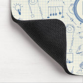 Tapis De Souris Icônes de physique électronique en motif personnal (Coin)