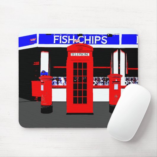 Tapis De Souris Icons Anglais Mousepad (Avec souris)