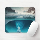 Tapis De Souris Icy Mountain View (Avec souris)