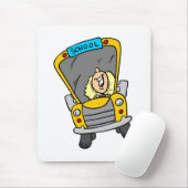 Tapis De Souris Idée cadeau pour conducteur de bus scolaire (Avec souris)
