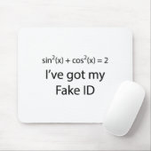 Tapis De Souris Identification de faux (Avec souris)