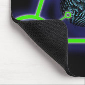 Tapis De Souris Identification d'empreintes digitales (Coin)