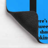 Tapis De Souris Idiot de pêche Funny Mousepad Humour (Coin)