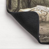 Tapis De Souris Idole maya cassé chez Copan, Guatemala (Coin)