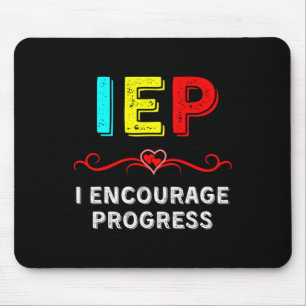 Tapis De Souris IEP I Encourager Progress Special Education School