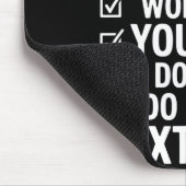 Tapis De Souris If I Offended You Work On Yourself Funny New Year  (Coin)