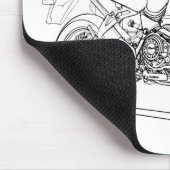 Tapis De Souris Igname Tenere superbe 2012 (Coin)