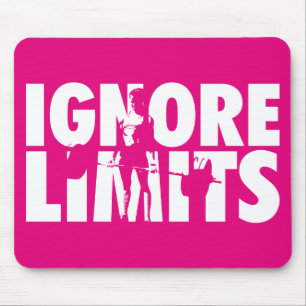 Tapis De Souris IGNORE LIMITS - Motivation pour l'haltérophilie de