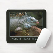 Tapis De Souris Iguana custom mousepad (Avec souris)