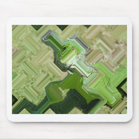 Tapis De Souris Iguane vert (Devant)