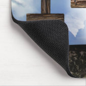 Tapis De Souris Il A Risqué 3 Croix Robustes (Coin)