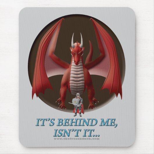 Tapis De Souris Il est derrière moi (Devant)