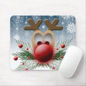 Tapis De Souris Il Glisse Noël Noël Noël Noël Noël Rendez-vous (Avec souris)