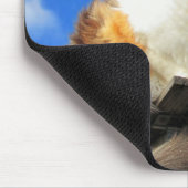 Tapis De Souris Il vente beaucoup ici (Coin)