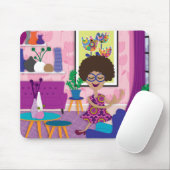 Tapis De Souris Il vient tout ensemble ! (Avec souris)
