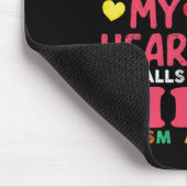 Tapis De Souris Il y a ce garçon qu'il m'appelle Sensibilisation s (Coin)