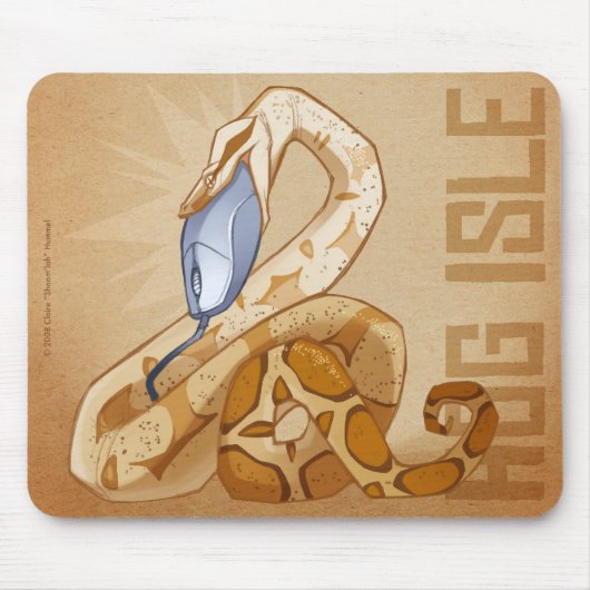 Tapis De Souris Île BCI Mousepad de porc (Devant)