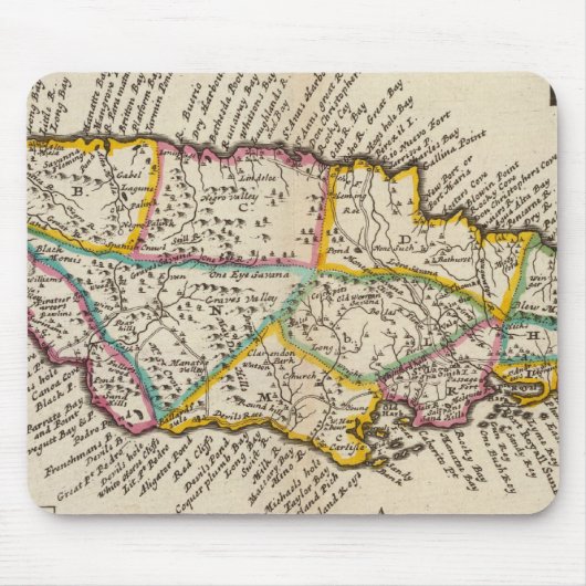 Tapis De Souris Île de Jamaïque (Devant)