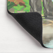 Tapis De Souris Île de Pâques Moai (Coin)