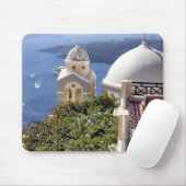 Tapis De Souris Île de Santorini (Avec souris)