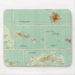 Tapis De Souris Île en Océanie