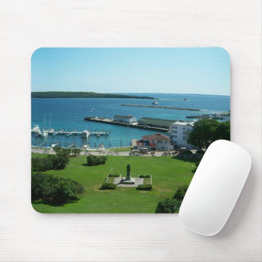 Tapis De Souris Île Mackinac Mousepad (Avec souris)