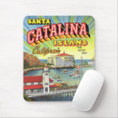 Tapis De Souris Île Mousepad de Catalina (Avec souris)