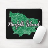 Tapis De Souris Île Norfolk (Avec souris)