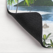 Tapis De Souris Île paradisiaque (Coin)
