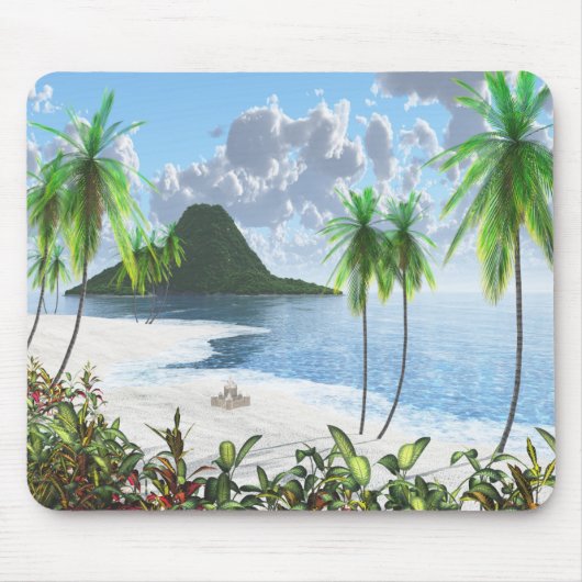 Tapis De Souris Île paradisiaque (Devant)
