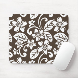 TAPIS DE SOURIS ÎLE PLUMERIA (CAFÉ BROWN)