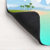 Tapis De Souris Île tropicale (Coin)