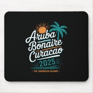 Tapis De Souris Îles Abc Aru Bonaire Curaçao Croisière Vacances 20