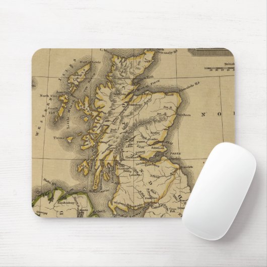 Tapis De Souris Îles britanniques 2 (Avec souris)