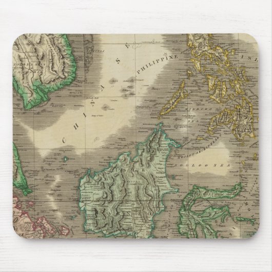 Tapis De Souris Îles E. Inde (Devant)