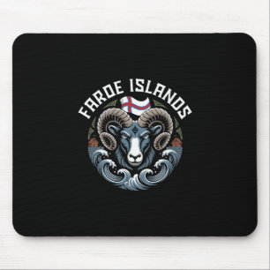 Tapis De Souris Îles Féroé Drapeau Voyage Vacances