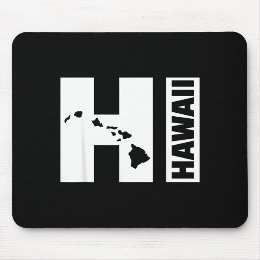 Tapis De Souris Îles HI Hawaï (Devant)