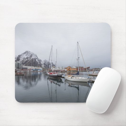 Tapis De Souris Îles Svolvaer Lofoten (Avec souris)
