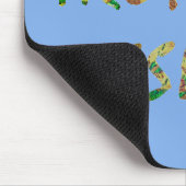 Tapis De Souris Îles Tropicales - Brun (Coin)