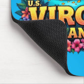 Tapis De Souris Îles Vierges américaines Caraïbes (Coin)