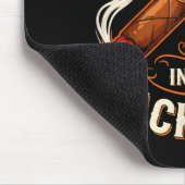 Tapis De Souris I'll Be In The Backyard Funny Cigar And Bourbon Lo (Coin)