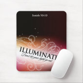 Tapis De Souris Illuminate ne laissent pas votre lumière (Avec souris)