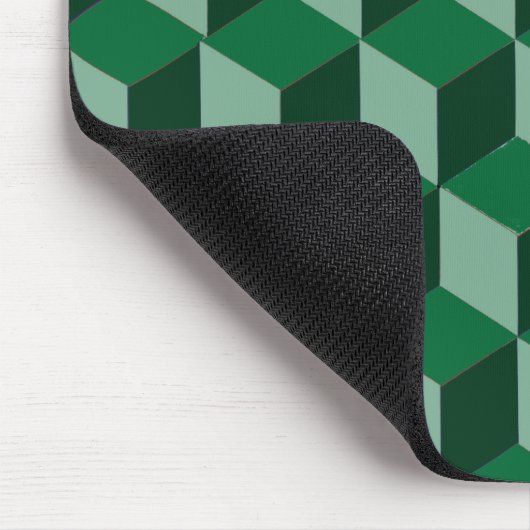 Tapis de souris - illusion de blocs de constructio (Coin)