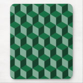 Tapis de souris - illusion de blocs de constructio (Devant)